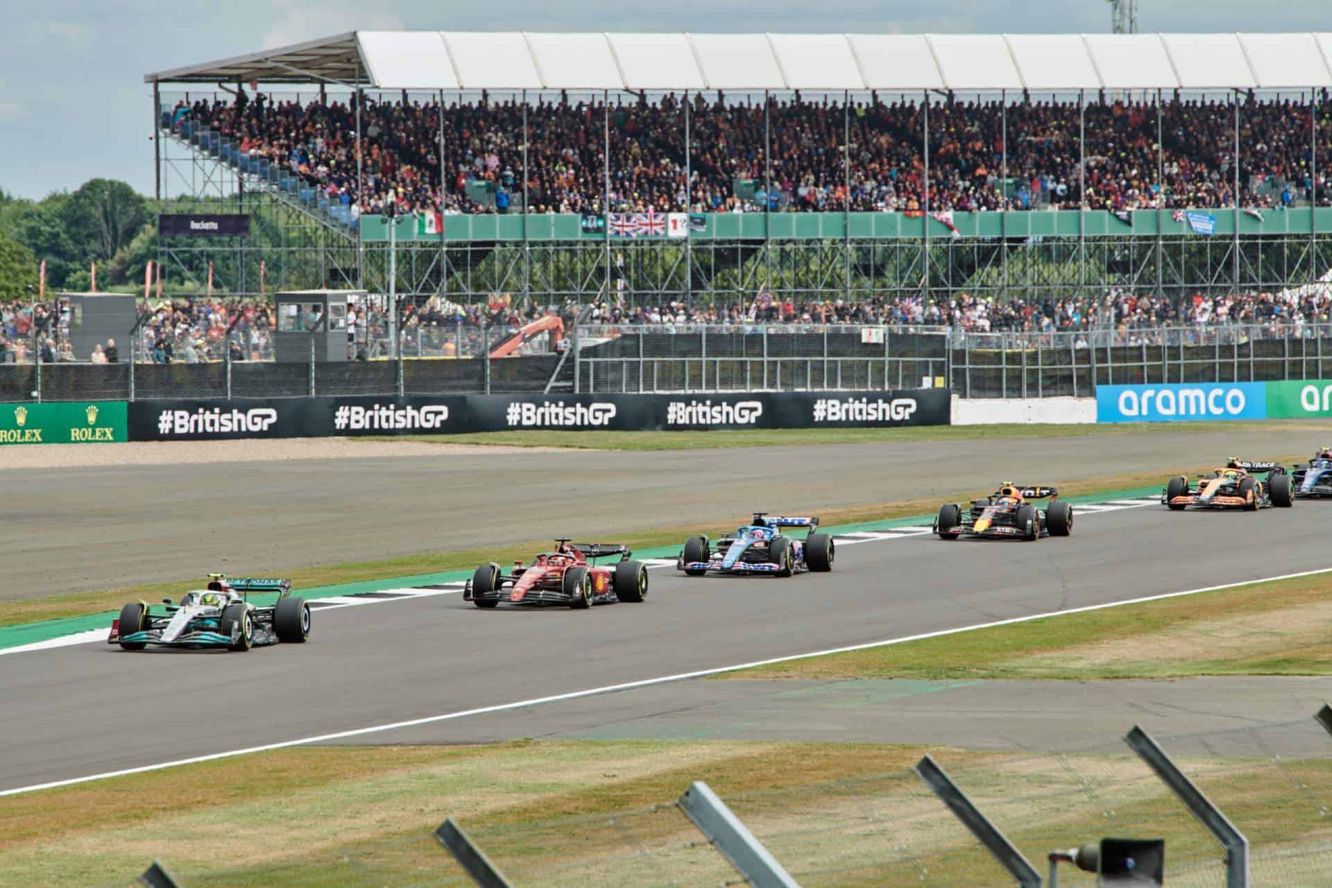 Silverstone British Grand Prix cars