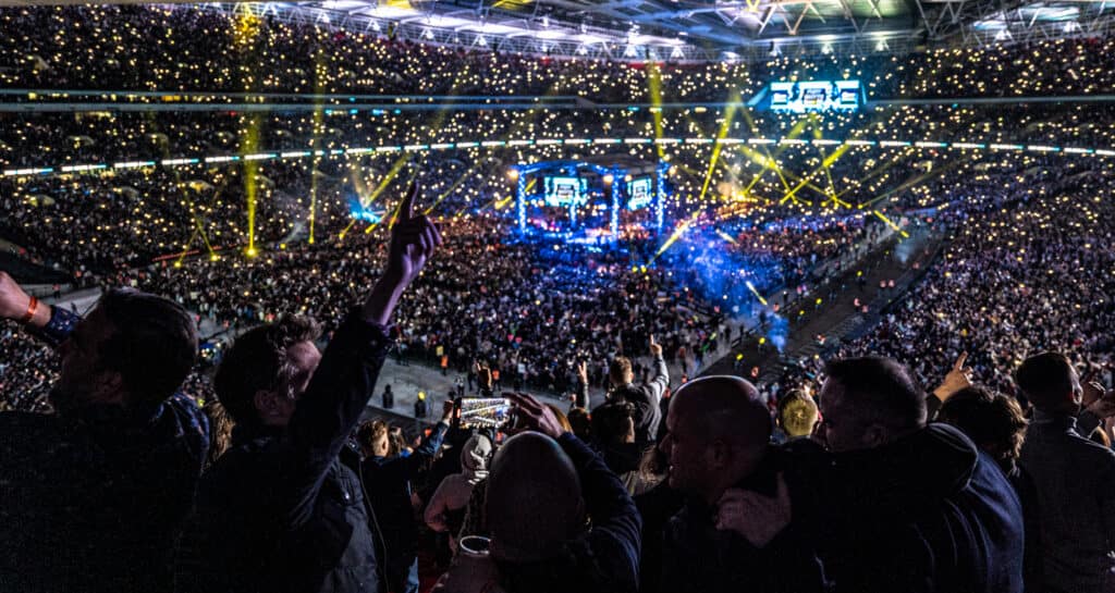 Wembley Boxing Match