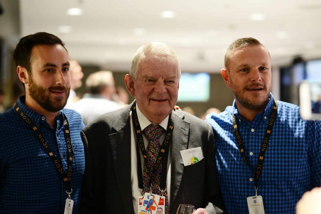 John Motson at Wembley