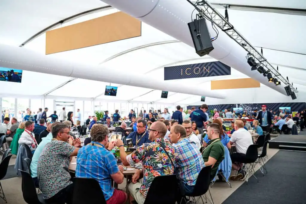 ICON hospitality at the Formula 1 British Grand Prix 2023