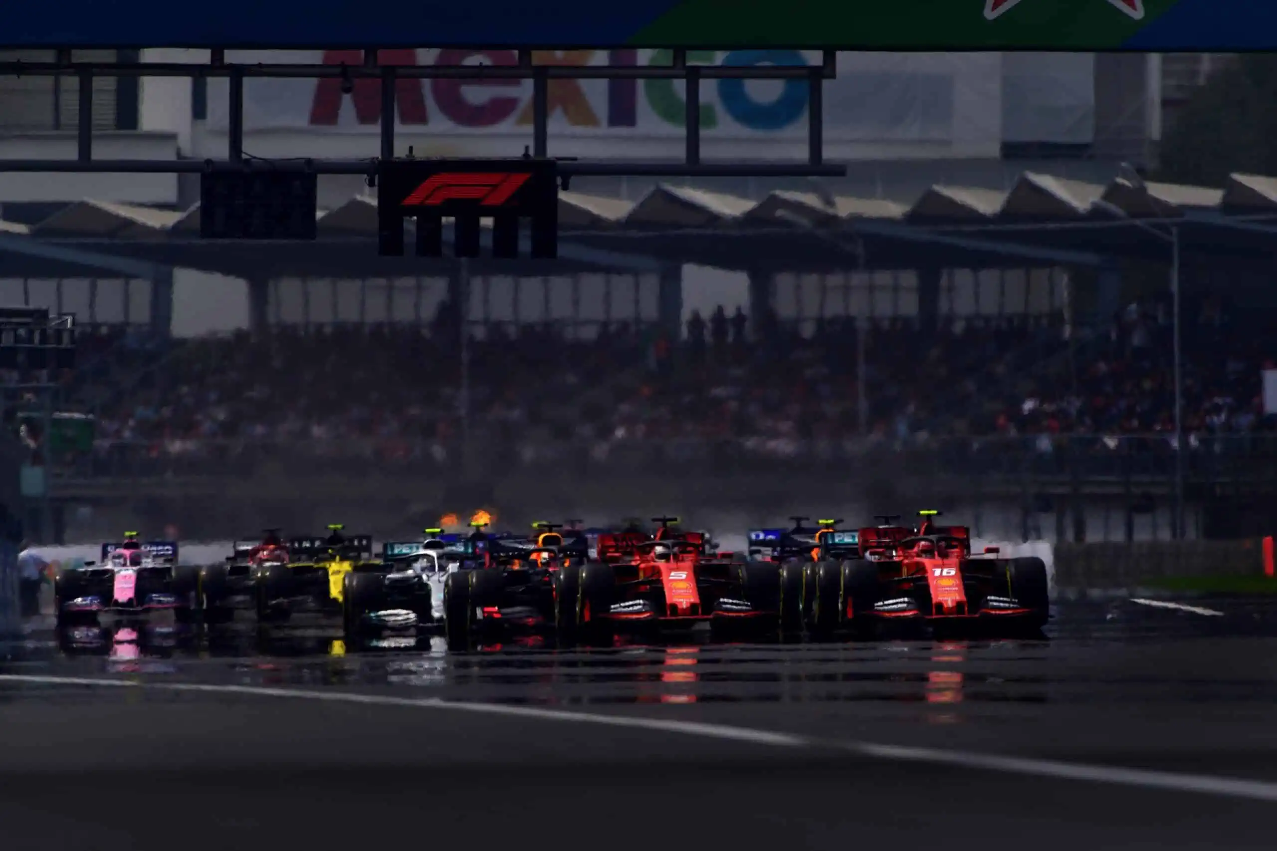 What happens during the Formula One mid-season break?