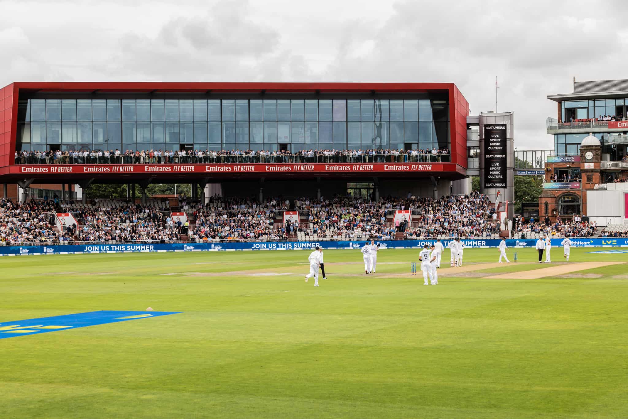 England's Test Cricket team play at Emirates Old Trafford