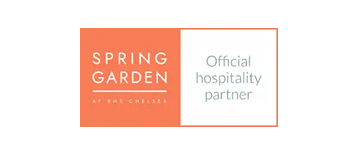 Spring Garden at RHS Chelsea, official hospitality partner, featured on the About Engage page.